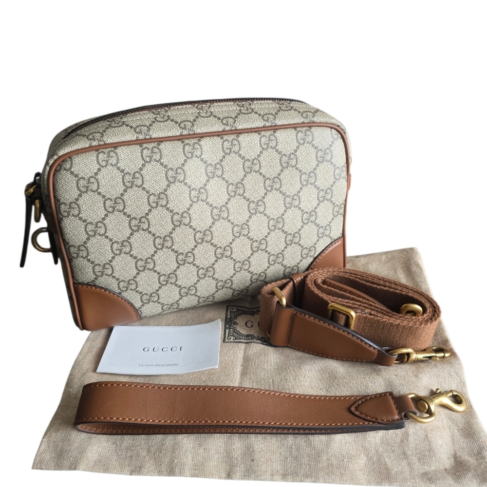 Gucci GG Emblem Crossbody Bag